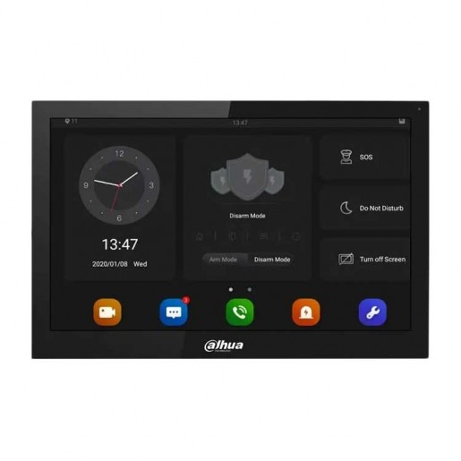 Dahua DHI-VTH5341G-W Монитор видеодомофона IP Dahua DHI-VTH5341G-W Монитор видеодомофона IP