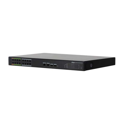 Dahua DH-LR2218-16ET-240 16-портовый управляемый коммутатор с ePoE, уровень L2 Dahua DH-LR2218-16ET-240 16-портовый управляемый коммутатор с ePoE, уровень L2