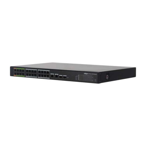 Dahua DH-LR2226-24ET-360 24-портовый управляемый коммутатор с ePoE, уровень L2 Dahua DH-LR2226-24ET-360 24-портовый управляемый коммутатор с ePoE, уровень L2
