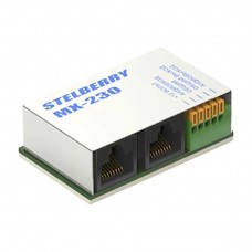 Stelberry MX-230 Универсальный миниатюрный проходной PoE-сплиттер Stelberry MX-230 Универсальный миниатюрный проходной PoE-сплиттер