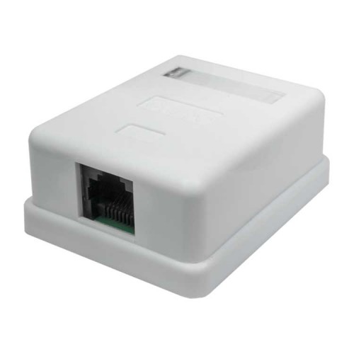 SUPR 10-0307 Компьютерная розетка 8P8C (RJ-45), UTP, Cat.5e, 1 порт SUPR 10-0307 Компьютерная розетка 8P8C (RJ-45), UTP, Cat.5e, 1 порт