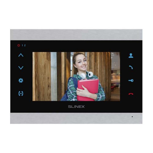Slinex SL‑07N Cloud Silver+Black настенный видеодомофон Slinex SL‑07N Cloud Silver+Black настенный видеодомофон