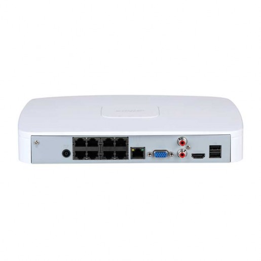 Dahua DHI-NVR4108-8P-EI 8-канальный IP-видеорегистратор c PoE Dahua DHI-NVR4108-8P-EI 8-канальный IP-видеорегистратор c PoE