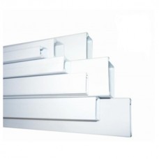 Кабель-канал 25х16 ЭЛЕКОР белый L2000 ИЭК 50м/уп